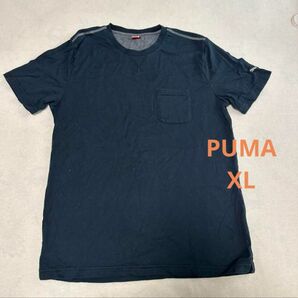 PUMA プーマ　半袖Tシャツ　ブラック　XL