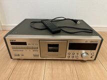 TEAC V-8000S カセットデッキ カセットテープレコーダー 音響 機材 オーディオ_画像1