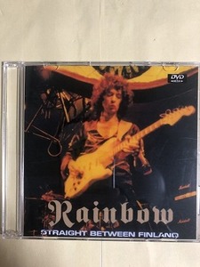 RAINBOW DVD VIDEO STRAIGHT BETWEEN FINLAND 1982 1枚組　同梱可能