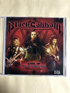 BLACK SABBATH DVD VIDEO LIVE IN CANECARO,RIO DE JANEIRO 1992 1枚組　同梱可能