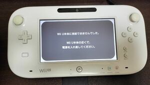 Wii U ゲームパッド シロ 任天堂 Nintendo