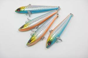 ローリングベイト77mm15g風ルアー　リバーベイト4個セット