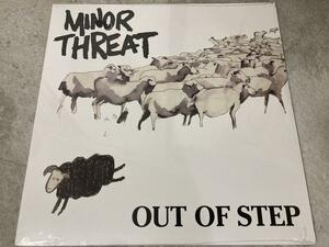 MINOR THREAT - OUT OF STEP 新品未開封 LP dischord ポストハードコア hardcore punk イアンマッケイ fugazi