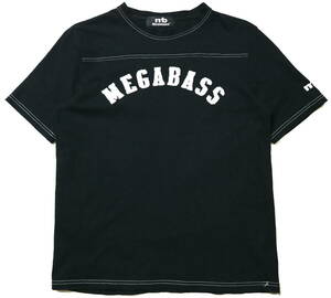 程度良好！◆Megabass メガバス 綿100地 半袖Tシャツ◆Mサイズ相当（表記L：身長168-171センチ位）