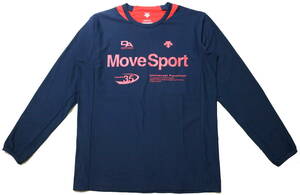 概ね美品/ドライ！◆デサント MoveSport ドライ長袖シャツ DAT-5255L◆Lサイズ（身長174-176センチ位）