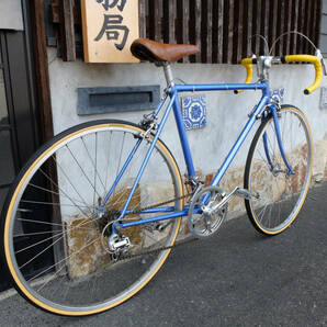 70's 愛知 TSUNODA GRAND PRIX ツノダ自転車グランプリ 700ｃクロモリ・スポルティーフ/SUNTOUR V-LUXE/Shimano 600/昭和レトロ/TU号の画像3