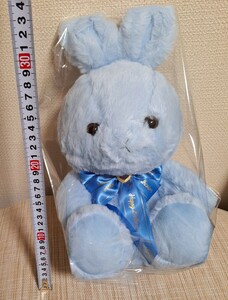 新品・タグ付 Happy Birthcolor Rabbit ハッピーバースデー カラー ラビット BIG ぬいぐるみ 9月 September うさぎ 水色 誕生月 マスコット