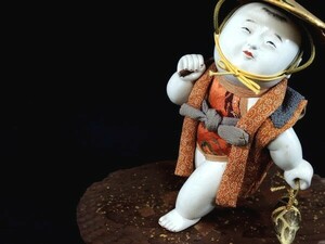  doll . Okamoto sphere water /[../...]/ Imperial palace doll / Japanese doll / sphere water doll / ornament / objet d'art / author thing /. earth toy / tradition industrial arts / antique / old fine art / work of art 