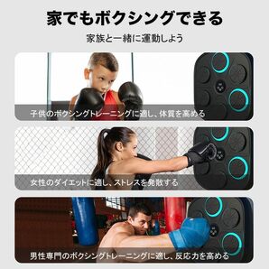 【150円スタート】音楽ボクシングマシン ミュージック スマートリズム 壁壁掛けスマートボクシングトレーニング機器 Bluetoothの画像4