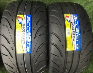 265/35R18(TREAD200) 2本セット アクセレラ 651SPORT 未使用品 accelera 沖縄県・離島発送不可