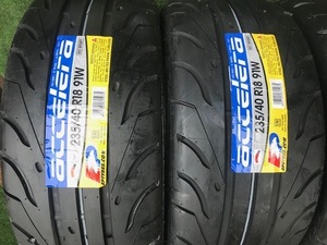 235/40R18(TREAD200) 2本セット アクセレラ 651SPORT 未使用品 accelera 沖縄県・離島発送不可