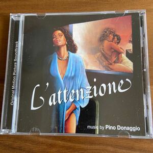 サントラCD『L'attenzione』Pino Donaggio／ピノ・ドナジオ／輸入盤