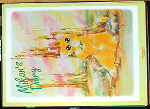 [New Item] [Delivery Free]1990s Newtype Appendix MIkan Picture Diary Poster みかん絵日記 ポスター[tag2202]
