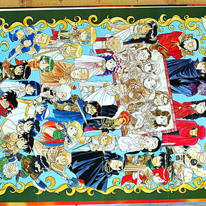 [Vintage] [New] [DeliveryFree]1990s Comptiq Record of Lodoss War SD Character/Personal Directory Poster ロードス島戦記[tag2222]