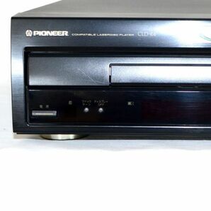 【純正リモコン付/稀少ブラック!】PIONEER パイオニア CLD-R4 Compatible Laser Disc Player コンパチブル レーザーディスク LD プレーヤーの画像2