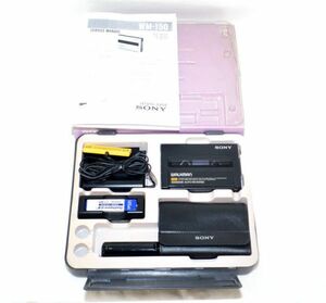 [ accessory completion!!/. machine ]SONY Sony WM-150 Walkman DBB cassette Walkman portable cassette player box attaching retro audio machine 