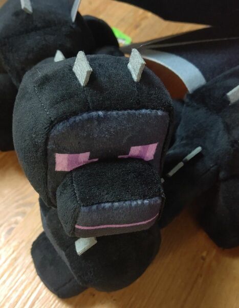 新品タグ付き Minecraft エンダードラゴンぬいぐるみ BIG stuffed toy Ender dragon 