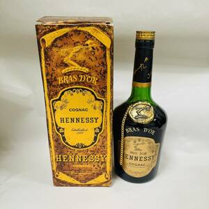 【MIA‐10583IM】1円 ～ Hennessy NAPOLEON BRASD'OR COGNAC ヘネシー ナポレオン ブラスドール コニャック 700ml 40% チェーン外れ有 箱有