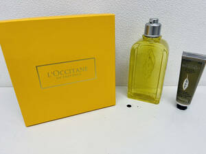 【BF-7450】【1円～】ロクシタン L'OCCITANE シャワージェル 250ML ハンドクリーム 30ML ヴァーベナ 2点おまとめセット 箱付き 乾燥対策