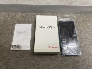 【MC3447TF】1円～ Libero5G IV ワイモバイル ブルー スマートフォン IMEI869478060797964 携帯 美品 動作確認済み 