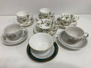 【SOB07.2SG】1円～ WEDGWOOD ウェッジウッド おまとめセット カップアンドソーサー 中古品 長期保管品 現状品 洋食器 コレクション 趣味