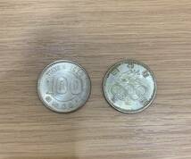 【H14.2OR】 1円～ 100円銀貨おまとめ 577枚 額面総額57700円 稲穂185枚 オリンピック259枚 鳳凰133枚 古銭 記念硬貨_画像6