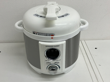 【BF-6381】【1円～】プレッシャークッカー 圧力調理器 pressure cooker 圧力式電気鍋 LPC-T12 アルファックス・コイズミ 動作品_画像1