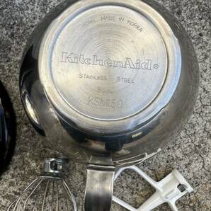 KitchenAid キッチンエイド Max Watts 325 ボウルリフト スタンドミキサー フードミキサー 動作未確認 現状品の画像8