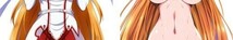 【送料無料】【匿名配送】SAO ソードアートオンライン ソードアート・オンライン アスナ 抱き枕カバー_画像3
