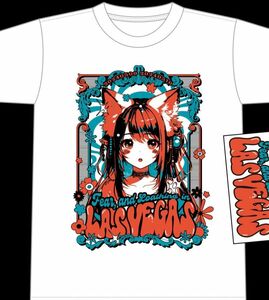 メガベガス2024 限定 Tシャツ XLサイズ Fear, and Loathing in Las Vegas Falilv 