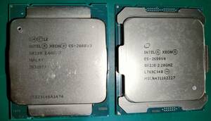 ジャンク Intel XEON E5-2699 V4 E5-2660 V3