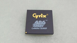Cyrix Cx486DRx2 20/40GP 20/40MHz i386互換 CPU 動作確認済み 送料無料 ④