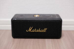 【美品】Marshall Bluetooth スピーカー Emberton Black マーシャル エバートン