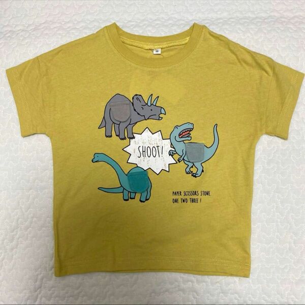 新品　恐竜　半袖　Tシャツ 100サイズ　夏服　ダイナソー　男の子　保育園