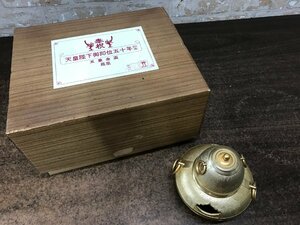 ☆中古品☆　24KGP　五重金杯　鳳凰　香炉　セット