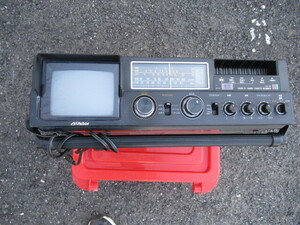 ビクター カラーテレビ ラジカセ CX-50 IC・トランジスタ式 ラジオカセット 