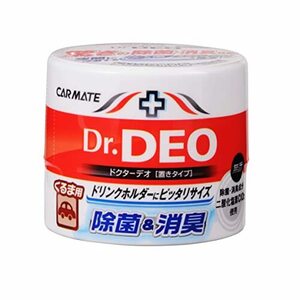 カーメイト 車用 除菌消臭剤 ドクターデオ Dr.DEO 置き型 ウイルス除去 無香 安定化二酸化塩素 販売ルート限定品 100g DSD4