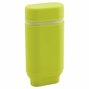 lihi tiger b stand pen case oval type L yellow green A7695-6