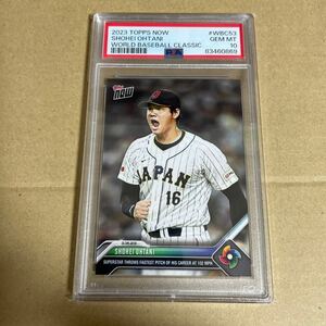 【PSA10】GEM MINT 2023 Topps Now WBC-53 大谷翔平「渡米後自身最速の102マイル」Shohei Ohtani World Baseball Classic PSA鑑定 MLB