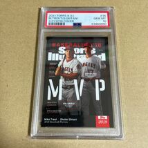 【PSA10】GEM MINT 2021 Topps x Sports Illustrated 大谷翔平 マイク・トラウト MVP 2018 Cover #36 SHOHEI OHTANI MIKE TROUT Topps Now_画像1