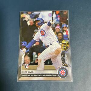 Topps Now 2022 #2 鈴木誠也「メジャー初ヒット&初得点」シカゴ・カブス MLB Seiya Suzuki Chicago Cubs