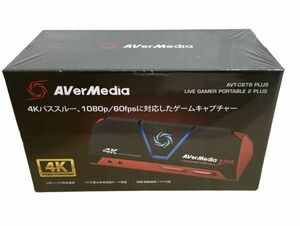 θ【新品未開封】AVerMedia/アバーメディア Live Gamer Portable 2 PLUS ゲームキャプチャー AVT-C878 PLUS 完品 S12758373988