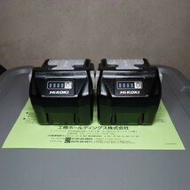 未使用　BSL36A18　バッテリー　HiKOKI ハイコーキ　旧日立工機　純正品　36V　2個_画像3