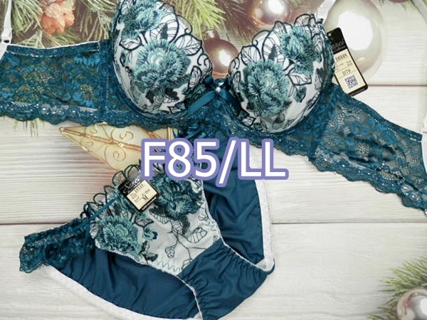 PS03-F85/LL ブラジャー＆ショーツセット ブラ&ショーツセット 下着 ランジェリー 脇高ブラジャー 脇高ブラ