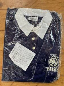 【レア】 BOSS ボス SUNTORY サントリー ラガーシャツ ポロシャツ 非売品 ノベルティ