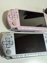 SONY PSP 3000 本体 動作品　PSP 2000本体通電不可ジャンク品　2本入中古現状 _画像10