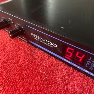 YAMAHA REV100 デジタルリヴァーブ　動作未確認　現状品