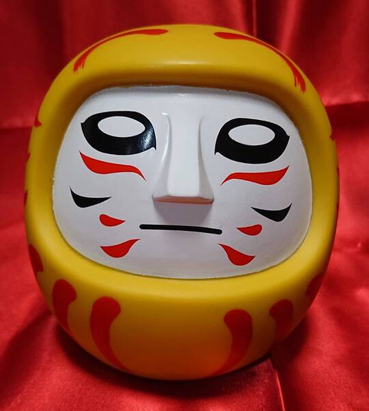 【送料無料】ダルマビッシュ ダルビッシュ風だるま貯金箱 ソフビ【樽美酒研二・金爆】