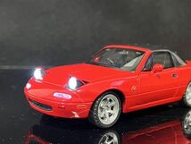 マツダ ロードスター 1/32 ミニカー H156 レッド_画像3