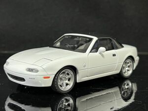 マツダ ロードスター 1/32 ミニカー H155 ホワイト